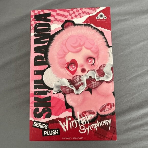 Popmart SKULLPANDA Winter Symphony Series Plush Rock On - Confirmed Sealed Box - Picture 2 of 5